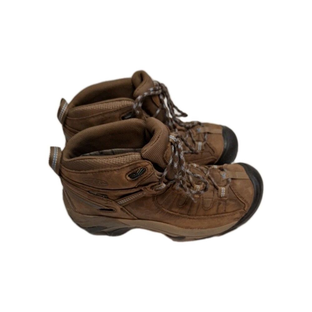 Keen Boots Womens 8 Targhee II Hiking Waterproof Leather Trail Walking Shoe